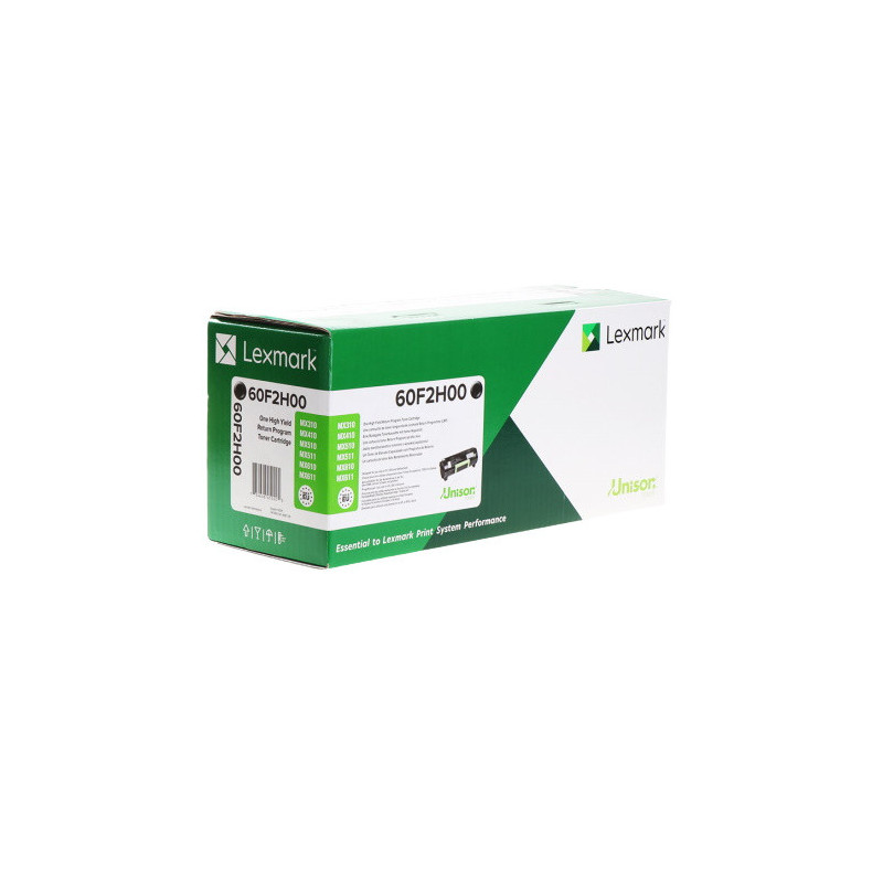 Cartouche Origine Lexmark 60F2H00 Noir pour MX 310/410/510