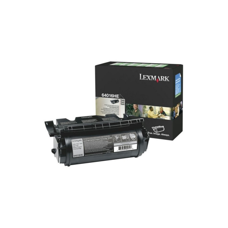 Cartouche d'origine Lexmark 64016HE pour Lexmark T 640 / T 642