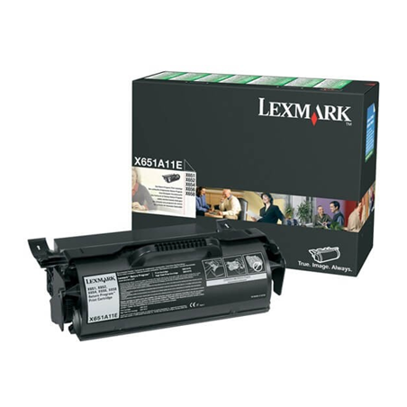 Cartouche/toner Origine Lexmark X651A11E T651 pour X 650 X 651 X 652