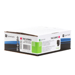 Toner laser Lexmark 742 Magenta | Origine