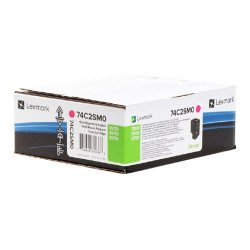 Toner laser Lexmark 742S Magenta | Origine