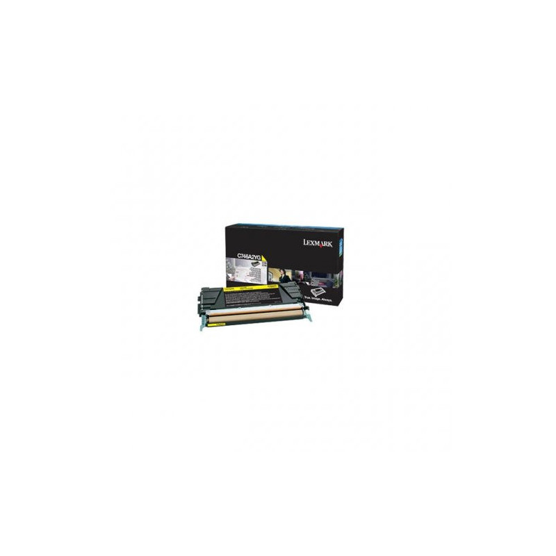 Cartouche jaune Origine Lexmark 746 pour imprimantes C 746/C 748