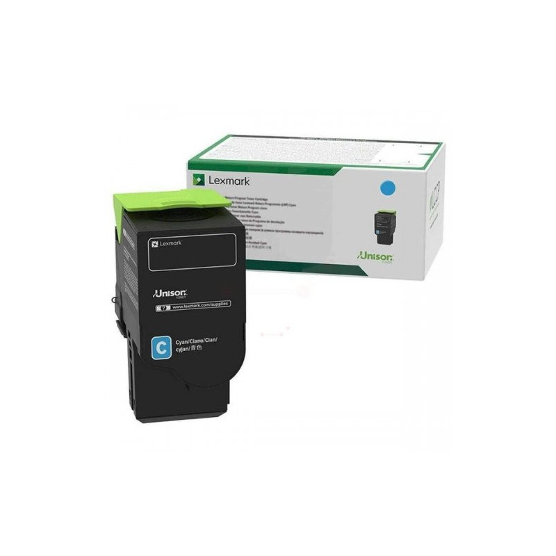 Cartouche d'origine Cyan pour Lexmark CS 727/CS 728/CX 727