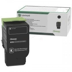 Cartouche Lexmark 75M20 Origine Noir, 3000 pages, pour CS531dw