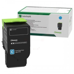 Cartouche Cyan Origine Lexmark 75M2H pour Lexmark CS 531 dw, CX 532