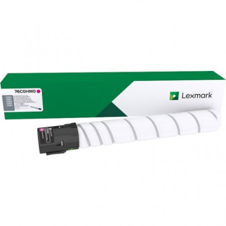 Cartouche Origine Lexmark 76C0HM0 Magenta pour imprimantes CS/CX 92x