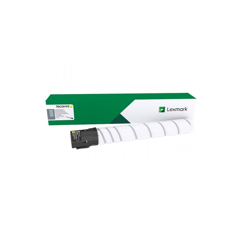 Cartouche JAUNE Origine Lexmark 76C0HY0 pour imprimantes Lexmark CS