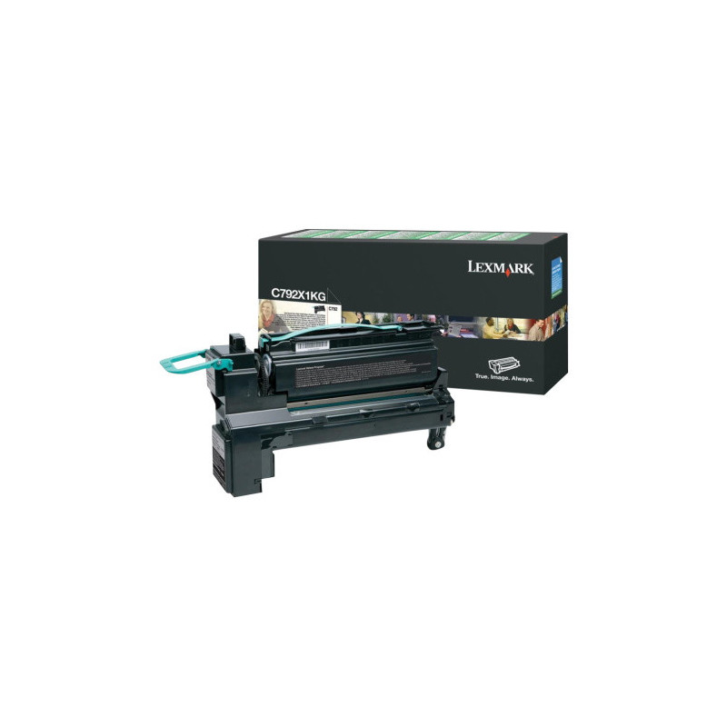 Cartouche d'origine Lexmark 792 Noir pour C790 Series - Conforme et