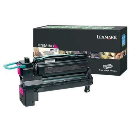 Cartouche Origine Magenta Lexmark 792 pour C 792 Series, garantie 2