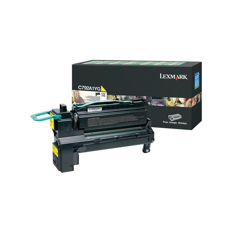 Cartouche jaune Origine Lexmark 792 — conforme et reconnue par votre