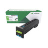 Cartouche d'origine Cyan pour Lexmark CS/CX 820 72K20C0 Origine