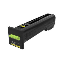 Toner laser Lexmark 72K20Y0 Jaune | Origine