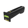 Cartouche jaune Origine Lexmark 72K20Y0 pour imprimantes Lexmark