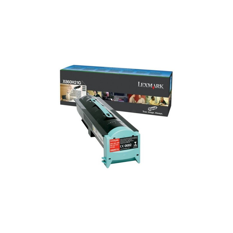 Cartouche/toner Origine Lexmark X860 Noir – Conforme, sans risque
