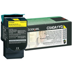 Cartouche GAMME ORIGINE 540A Jaune pour imprimantes Lexmark