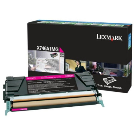Cartouche d'origine Magenta pour Lexmark X746/X748 — conformité