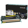 Cartouche Toner Lexmark X746A1YG Jaune Origine pour X746 DE X748 DE