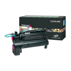 Cartouche OEM Magenta X792 pour imprimantes Lexmark X 790 Series
