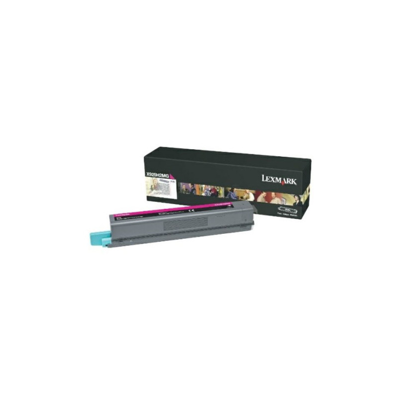 Cartouche d'origine Lexmark X925 Magenta pour X 925 DE – conformité