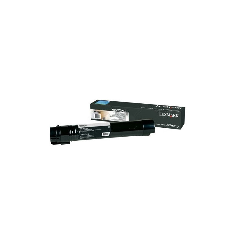Cartouche d'origine Lexmark X950 Noir - Conforme et fiable
