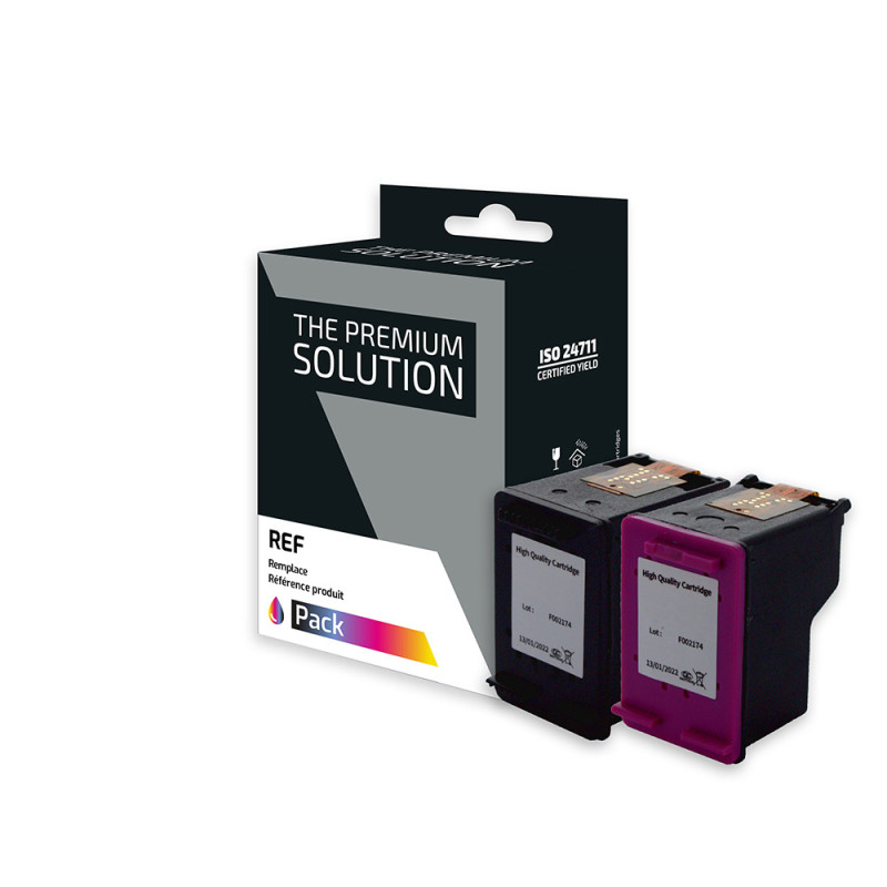 Cartouches D'encre HP CH561EE Noir + Tricolore 1er Prix