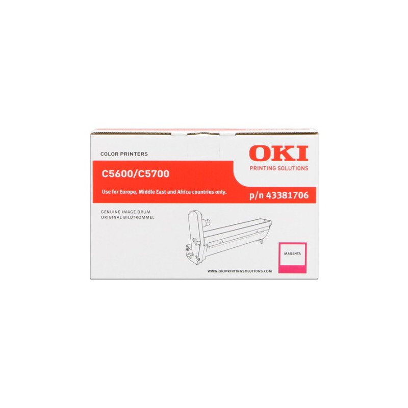 Cartouche Origine Magenta C5600 pour imprimantes OKI C5600/C5700