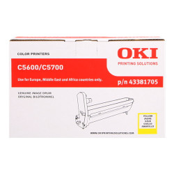 Tambour OKI C5600 Jaune | Origine