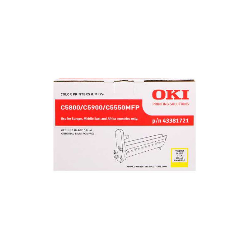 Cartouche/toner Origine Oki pour C5500 C5800 - Conforme, garanti