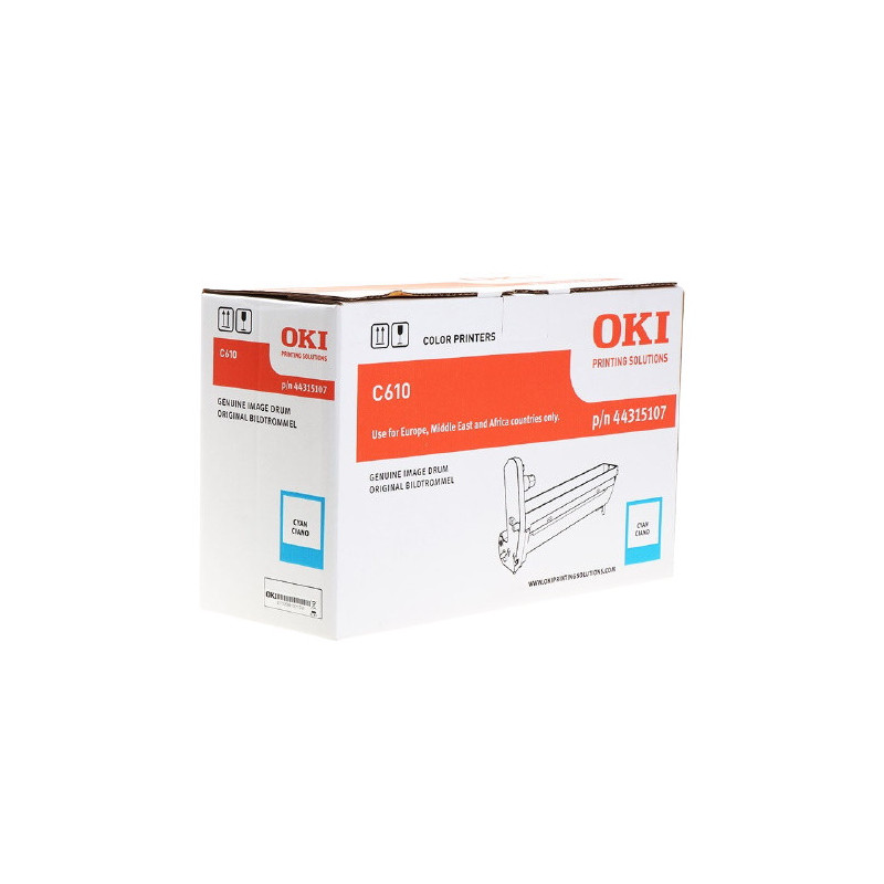 Cartouche Origine Cyan pour Oki C 610, conformité immédiate – Gamme