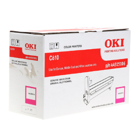 Cartouche Magenta Origine OEM Oki 610 pour imprimantes C 610