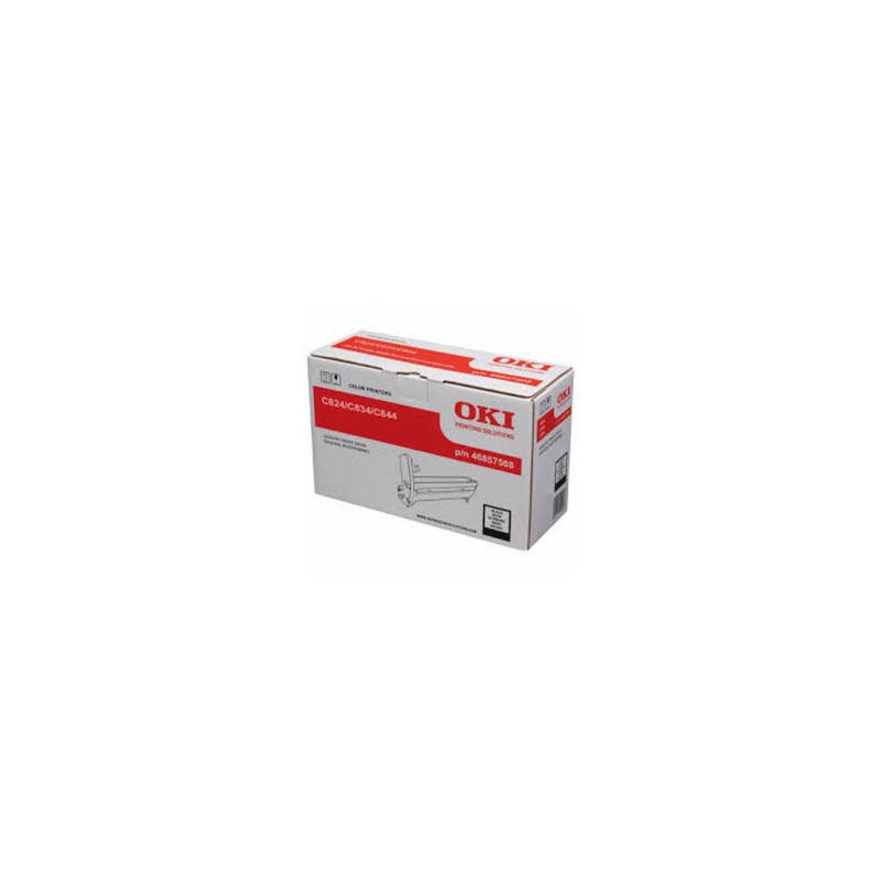 Cartouche noire d'origine OKI 46857508 pour imprimantes OKI C 824 et