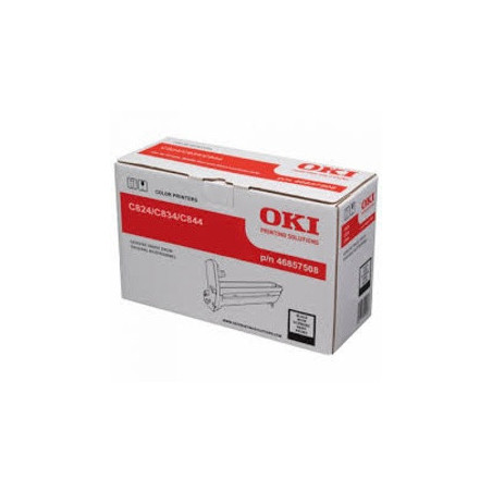 Cartouche noire d'origine OKI 46857508 pour imprimantes OKI C 824 et
