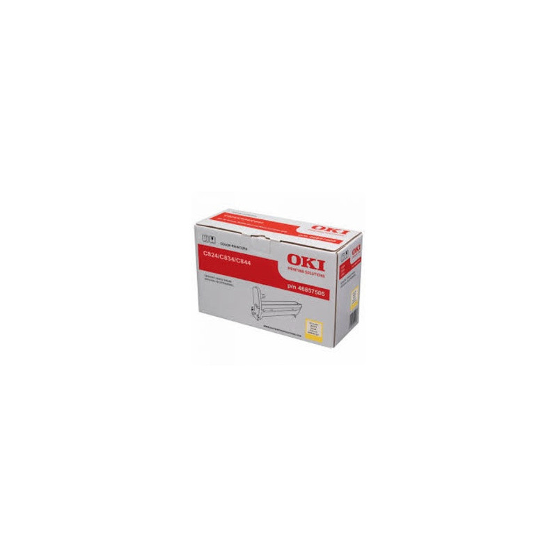 Cartouche jaune Origine OEM 46857505 pour imprimantes OKI C 824 & C