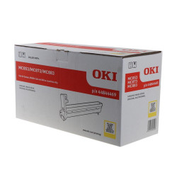 Cartouche jaune Origine pour imprimantes OKI MC853/MC870 - C853 C883
