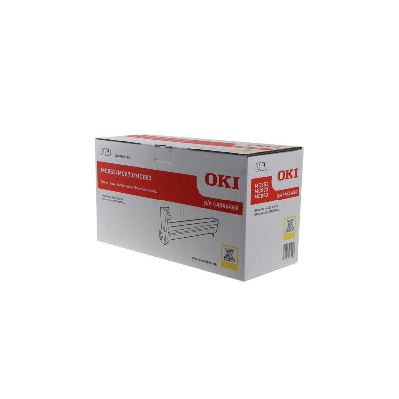 Cartouche jaune Origine pour imprimantes OKI MC853/MC870 - C853 C883