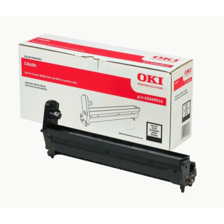 Cartouche Origine OKI 43449016 pour imprimantes C 8600 et C 8800