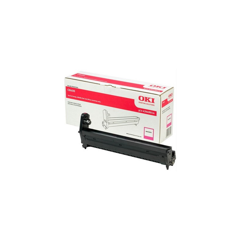 Cartouche Origine Magenta OEM 43449014 pour imprimantes OKI C 8600 /