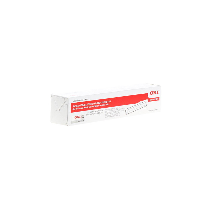 Cartouche/toner Origine Noir C410 pour imprimantes OKI B400, B410