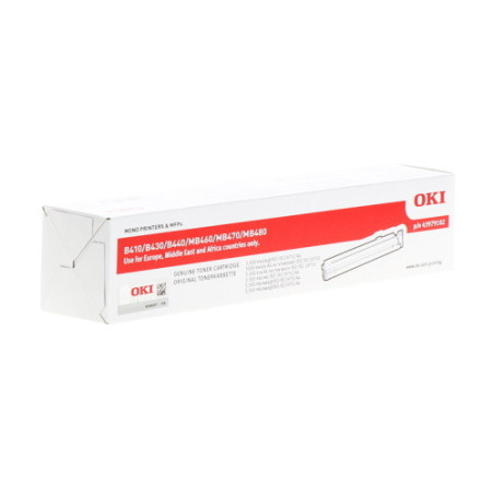 Cartouche/toner Origine Noir C410 pour imprimantes OKI B400, B410