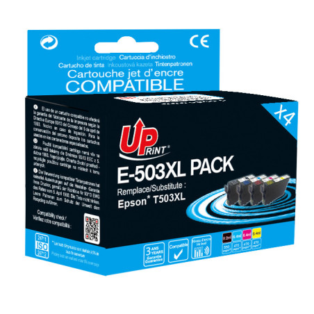 Cartouche UPrint Premium pour Epson XP-5200 / WF-2960 – BK+C+M+Y