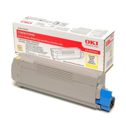 Cartouche/toner Origine Jaune C5800 pour imprimantes OKI C5500 et