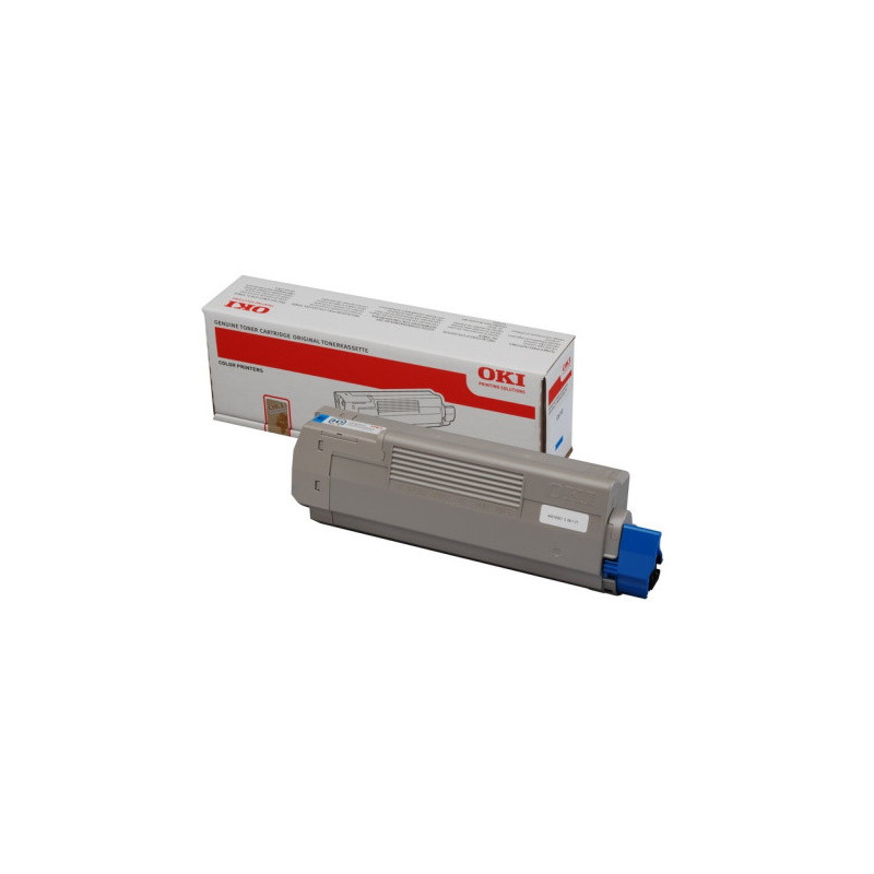 Cartouche cyan d'origine OKI C610 pour imprimantes OKI C 610