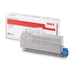 Cartouche laser noire Origine pour imprimantes OKI C710 et C711