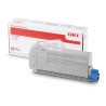 Cartouche laser noire Origine pour imprimantes OKI C710 et C711