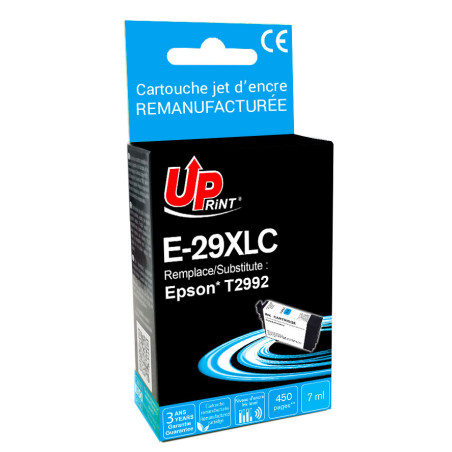 Cartouche UPrint Cyan Premium compatible Epson T2992