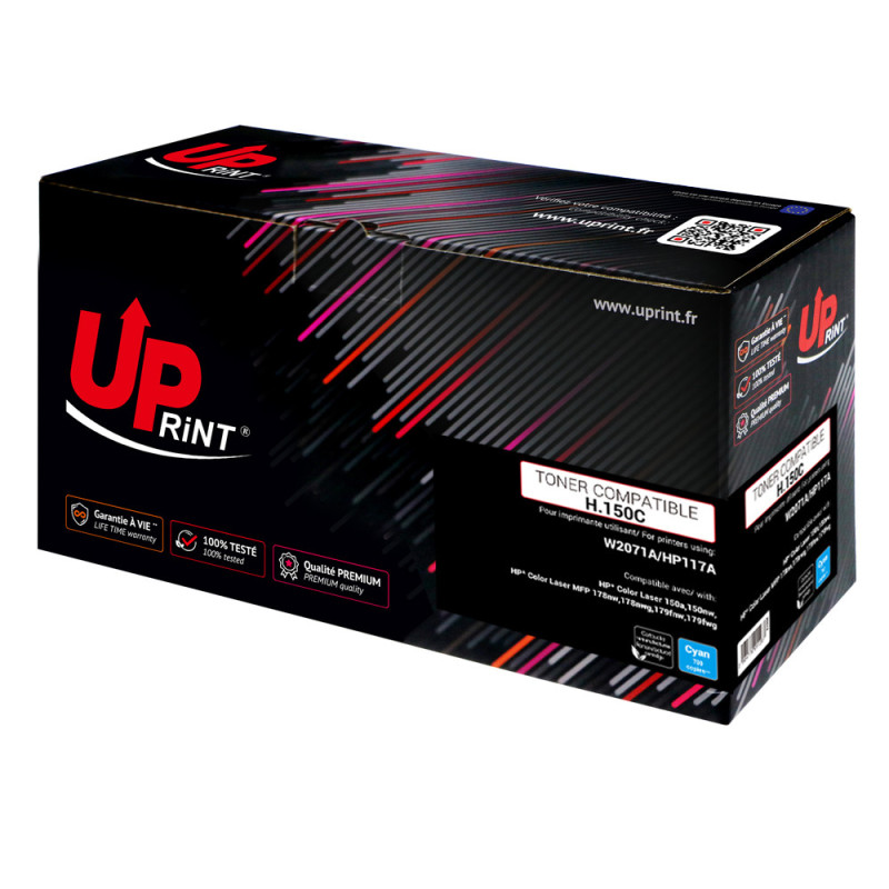Cartouche UPrint Cyan Premium compatible HP W2071A