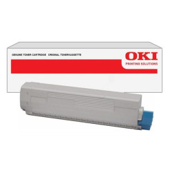 Cartouche Origine Noir 44844616 pour imprimantes OKI C 822
