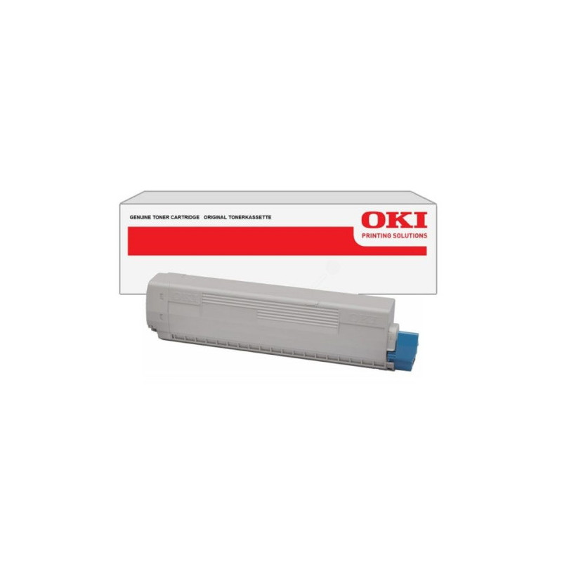 Cartouche jaune d'origine OKI 44844613 pour imprimantes C 822 Series