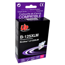 Cartouche Premium Magenta UPrint LC125XL pour Brother, unité