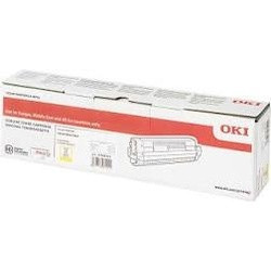 Toner laser OKI C824 Jaune | Origine